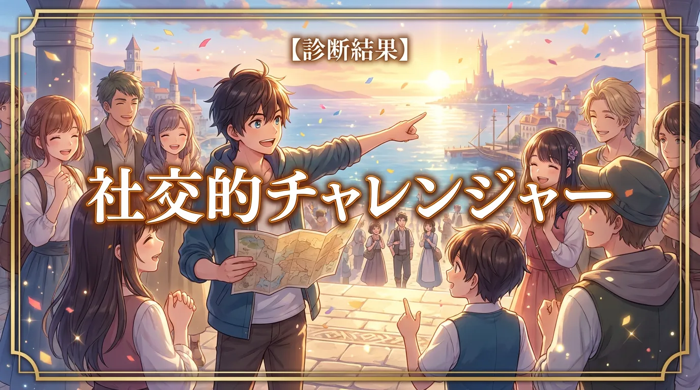 社交的チャレンジャー