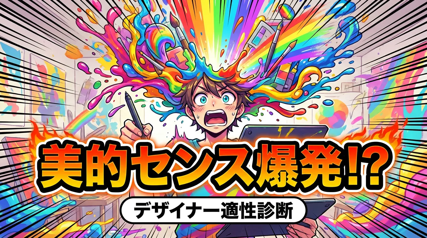 【美的センスが爆発！？】あなたのデザイン感覚を診断！デザイナー適性診断