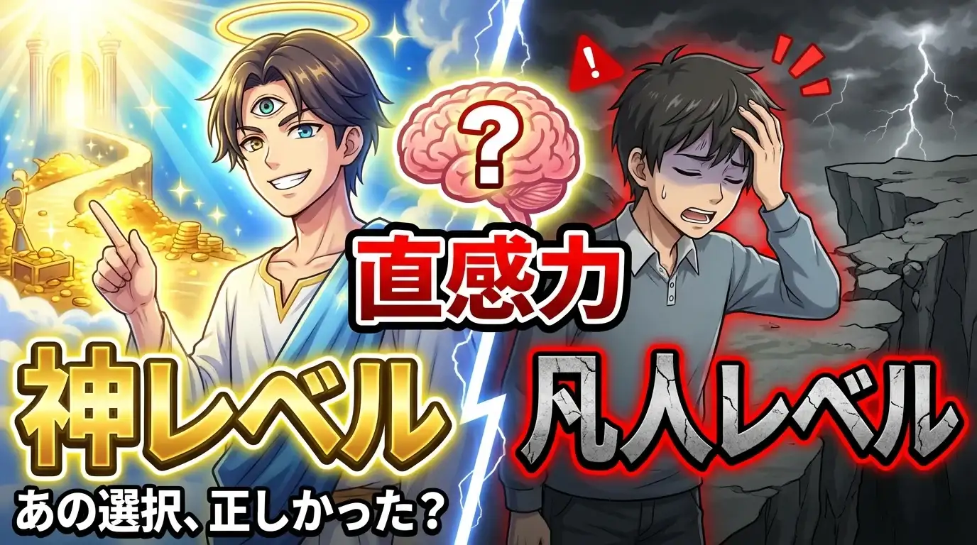 「あの選択、正しかった？」あなたの「直感力」が神レベルか凡人レベルか判定！