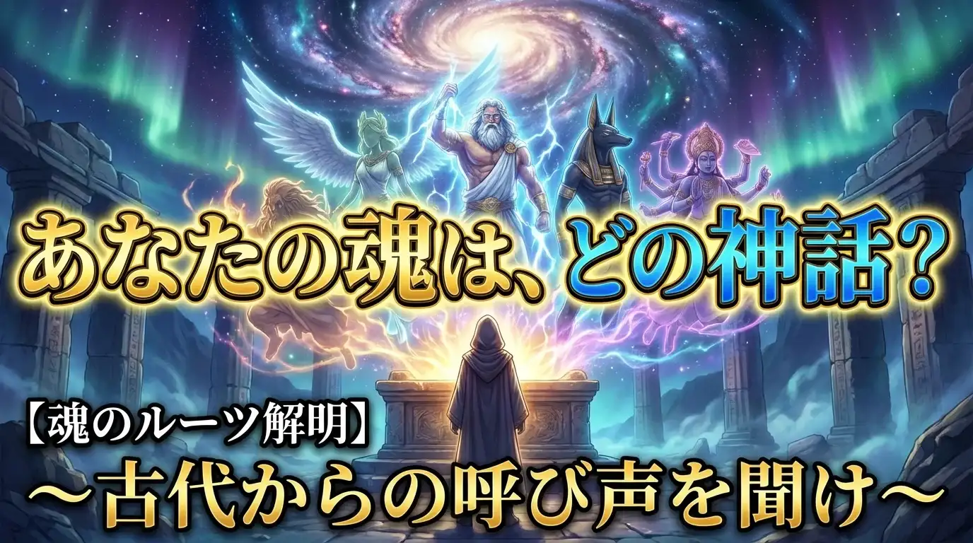【魂のルーツ解明】あなたの魂の系統を神話で例えると？〜古代からの呼び声を聞け〜