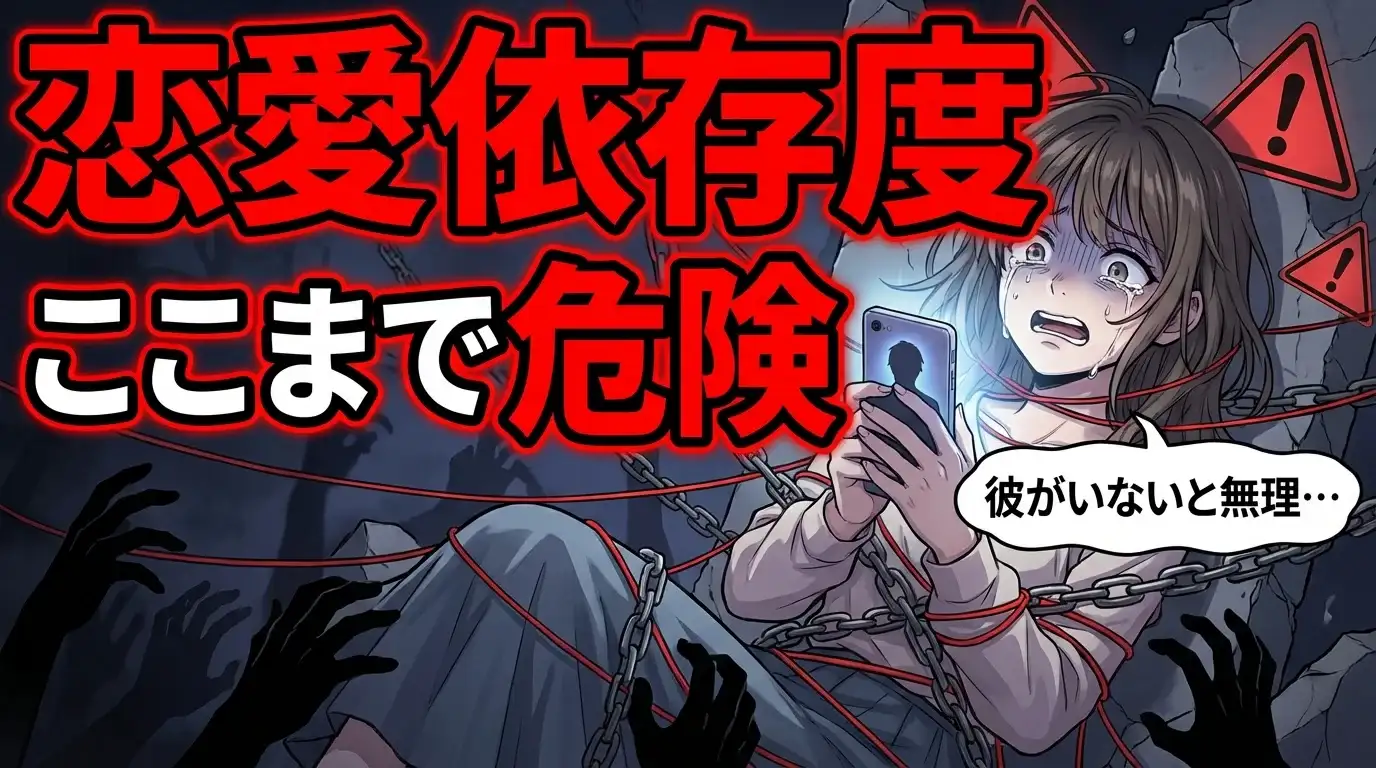 「彼がいないと無理…」あなたが知らない【恋愛依存度】、実はここまで危険です