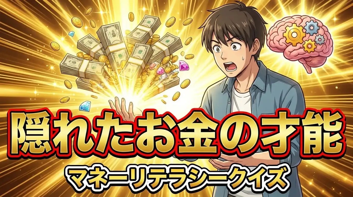 あなたの隠れたお金の才能を診断！マネーリテラシークイズ