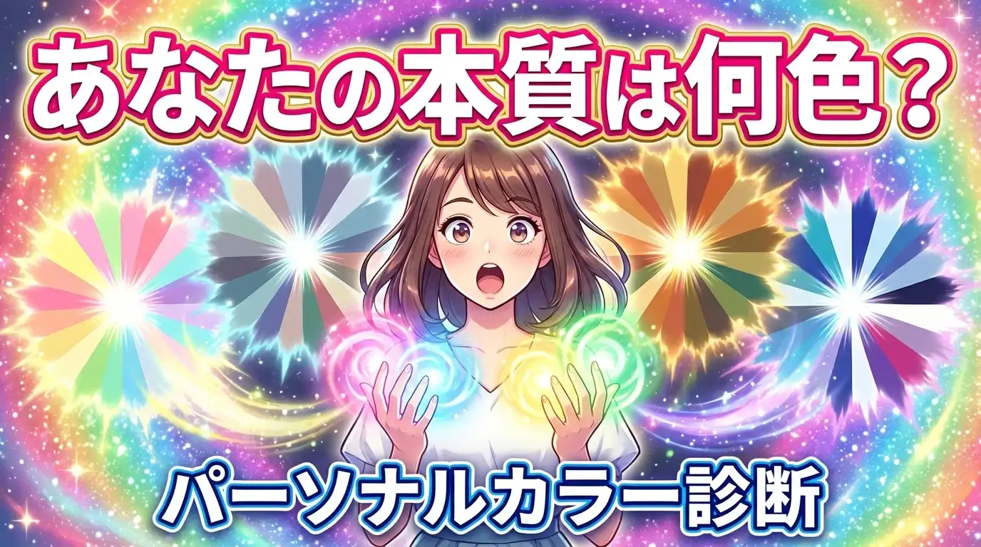 あなたの本質は何色？パーソナルカラー診断