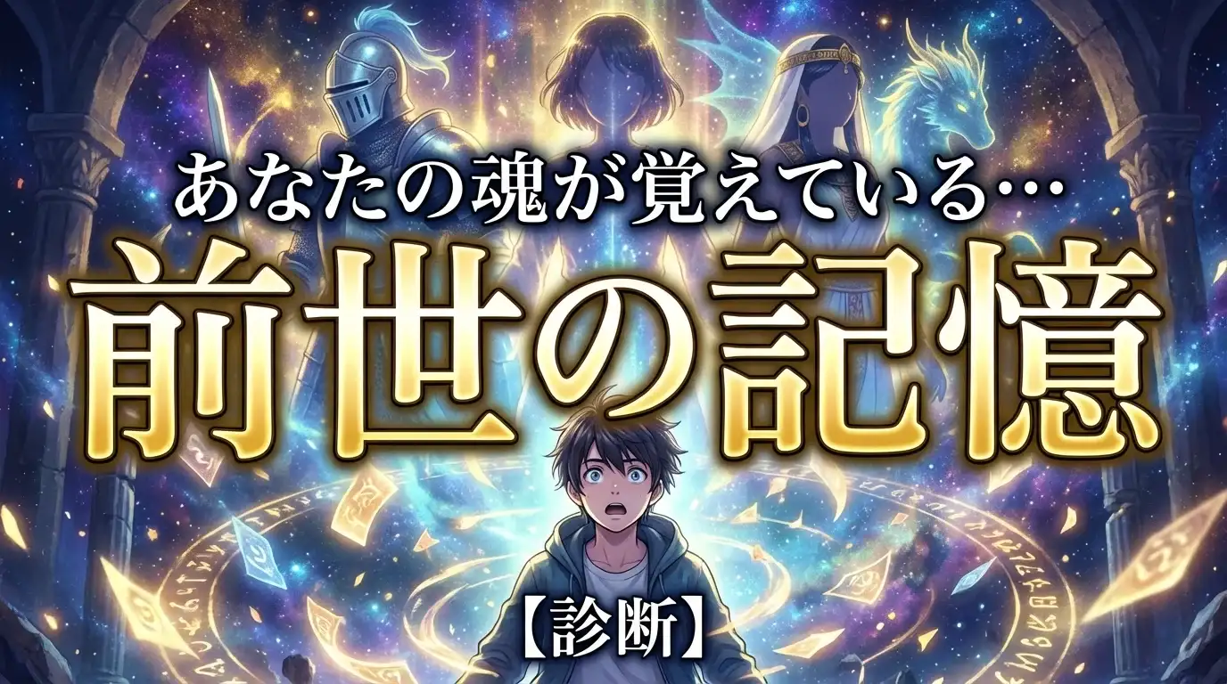 あなたの魂が覚えている…【前世の記憶診断】