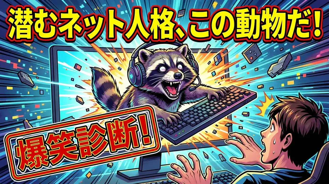 潜むネット人格、この動物だ！あなたの『オンラインアバター』を爆笑診断！