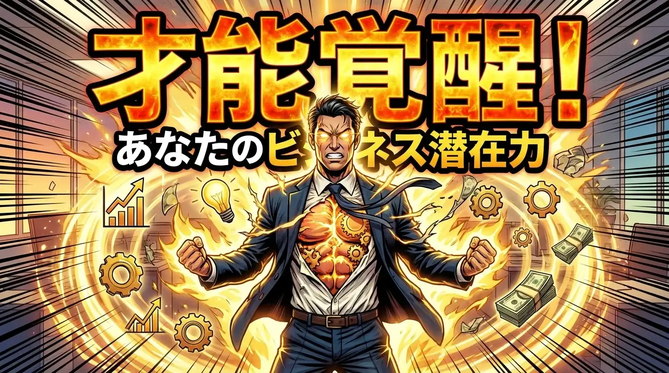 【秘められた才能覚醒】あなたのビジネススキル潜在力診断！