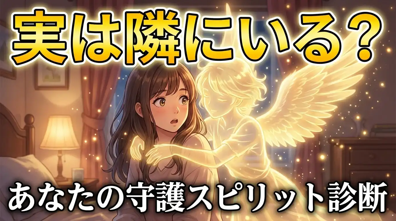 【あなたを見守る存在】実は隣にいる？あなたの守護スピリット診断
